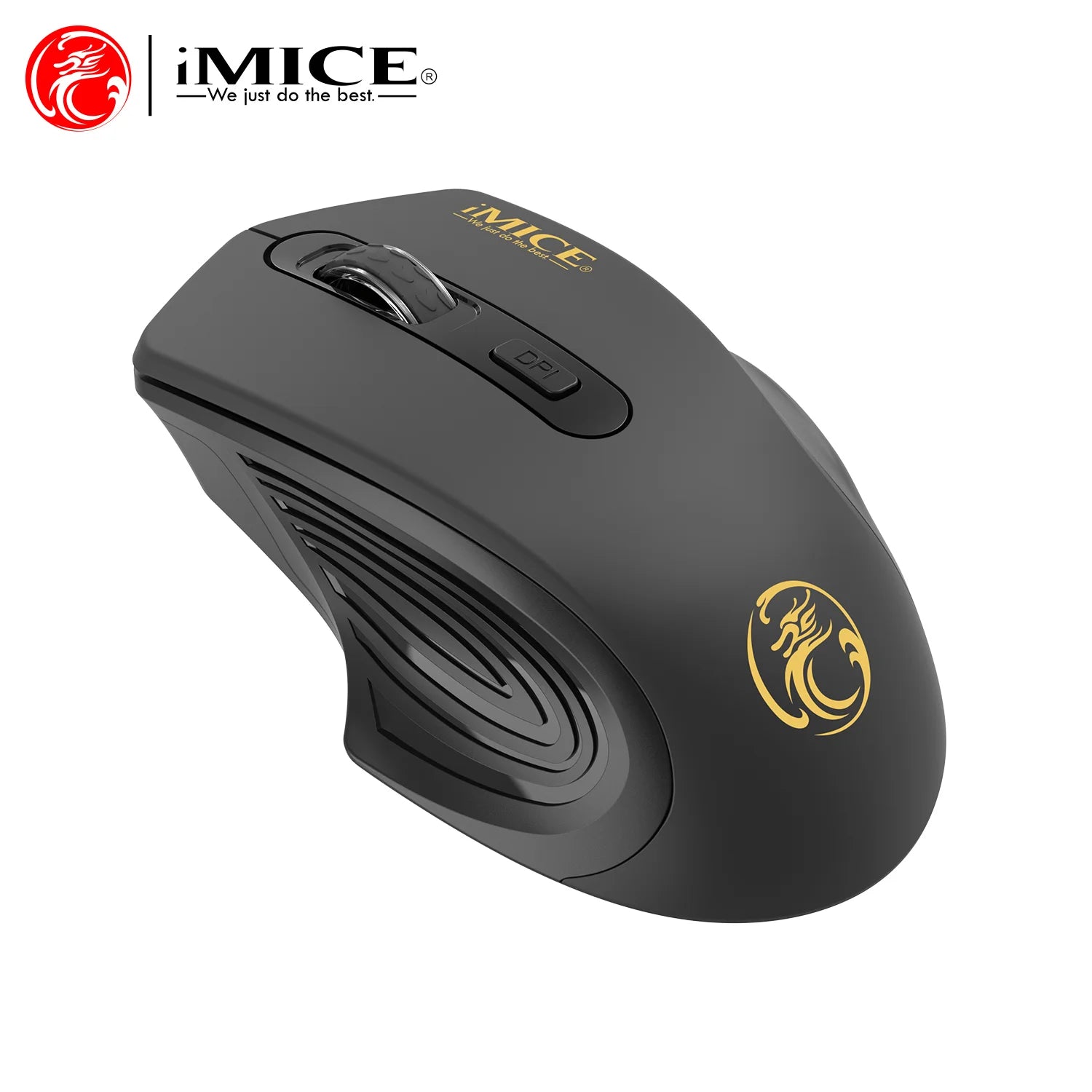 Wireless Silent Mouse – 2.4G USB Optical Mouse for Laptop and Office Use
