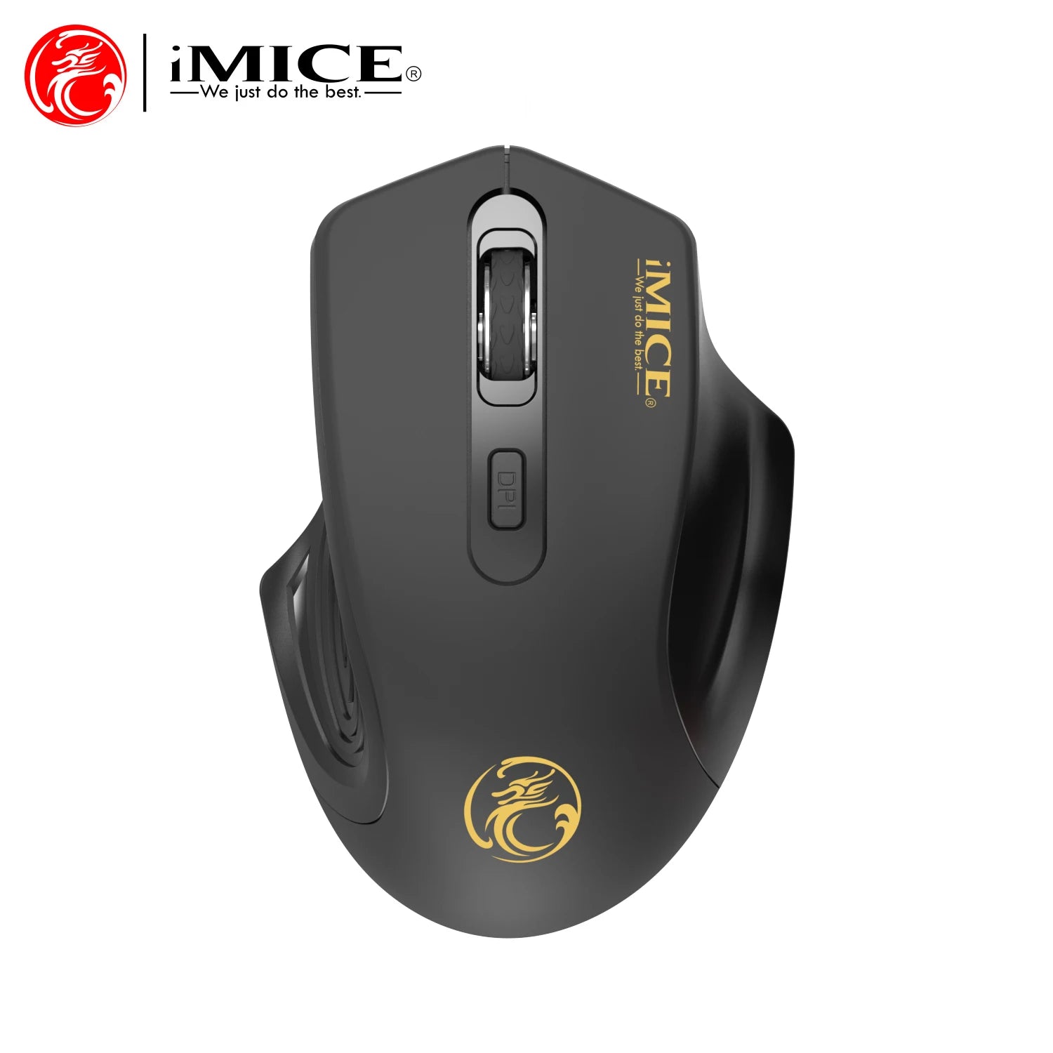 Wireless Silent Mouse – 2.4G USB Optical Mouse for Laptop and Office Use