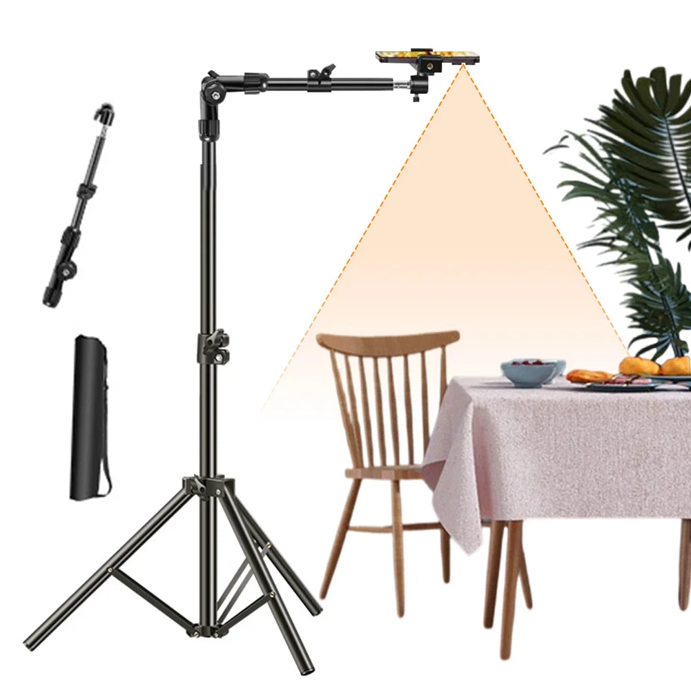 Phone Tripod Stand – Adjustable Tripod for Video Recording and Live Streaming