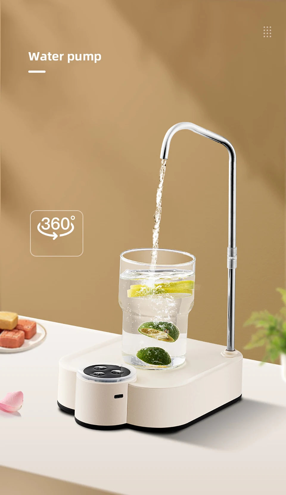 Smart Electric Water Pump – Rechargeable Automatic Water Dispenser