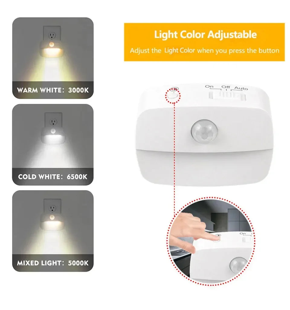 Motion Sensor LED Under Cabinet Light – Night Light for Kitchen and Closet