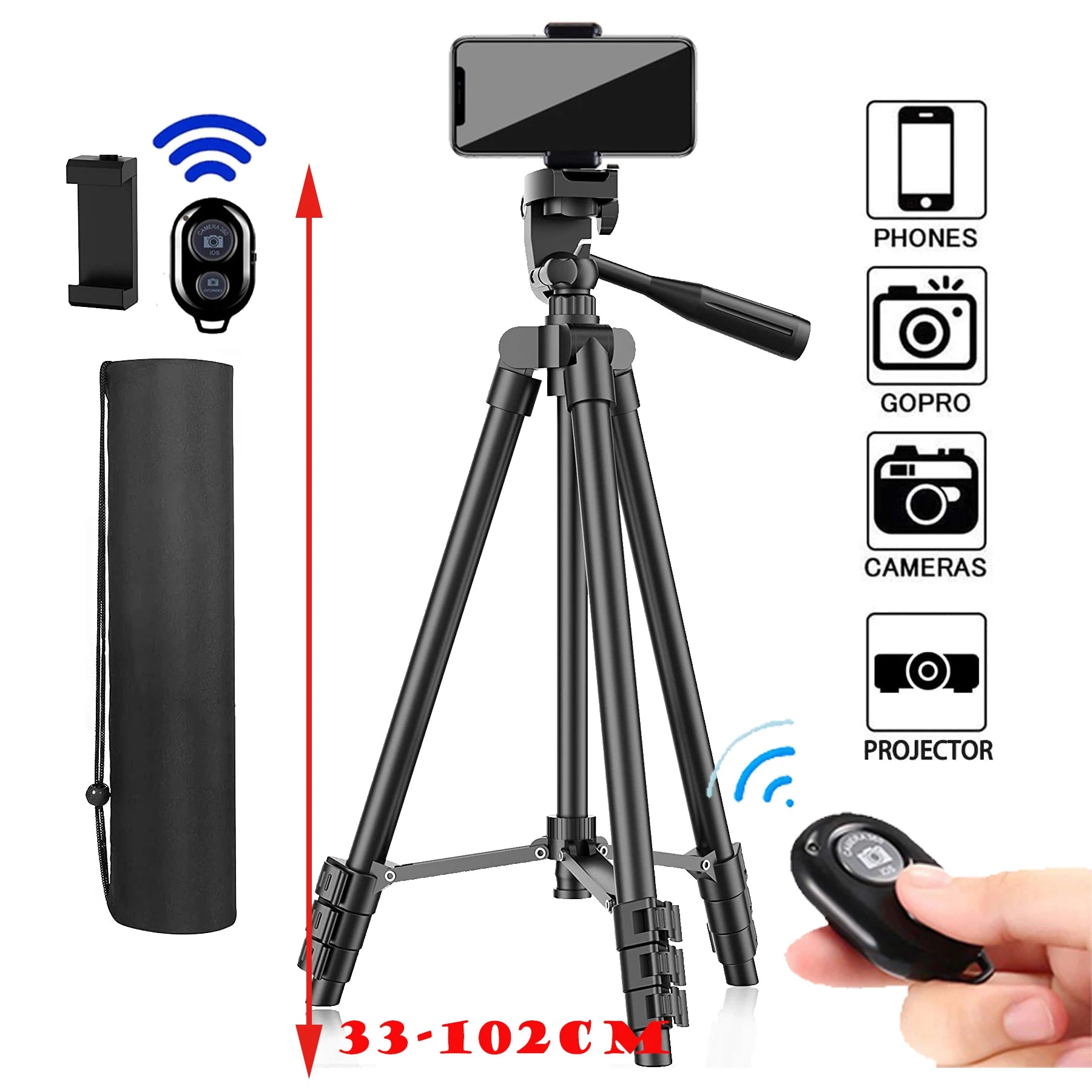 Tripod For Mobile Tripod Camera Portable SLR Bluetooth-compatible