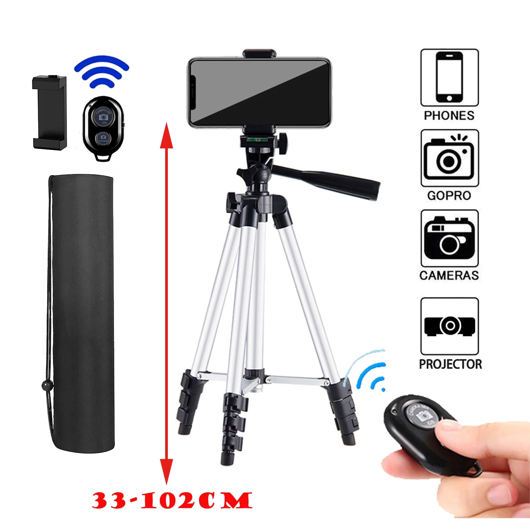 Tripod For Mobile Tripod Camera Portable SLR Bluetooth-compatible