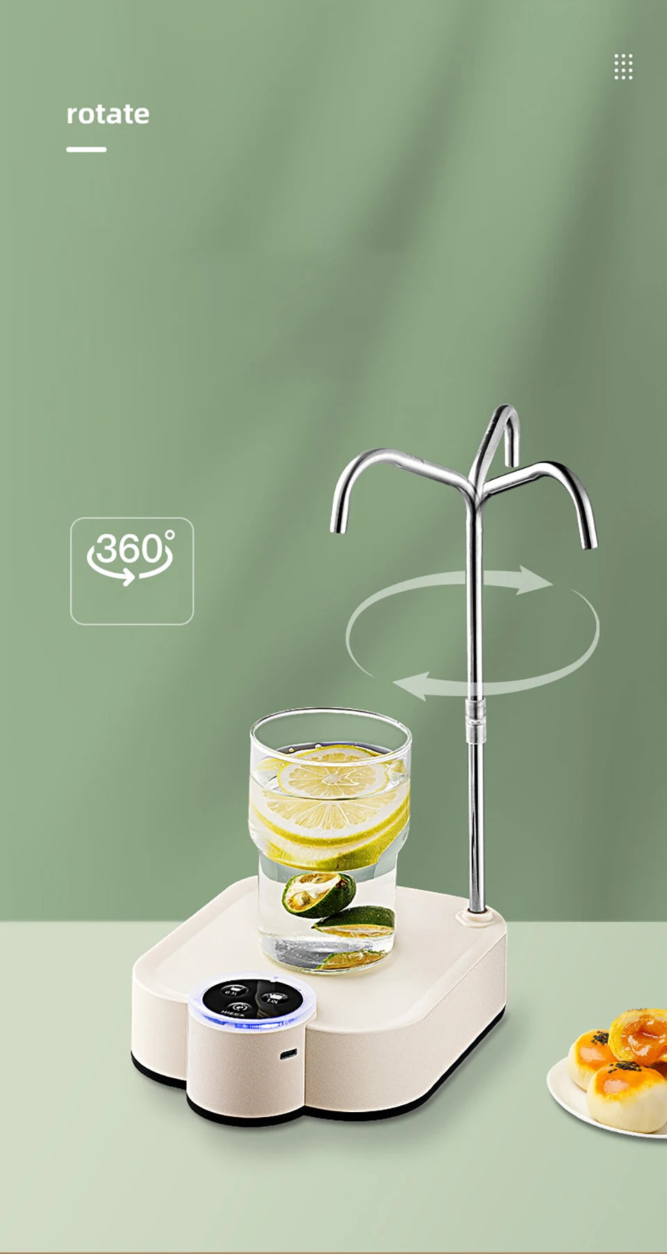 Smart Electric Water Pump – Rechargeable Automatic Water Dispenser