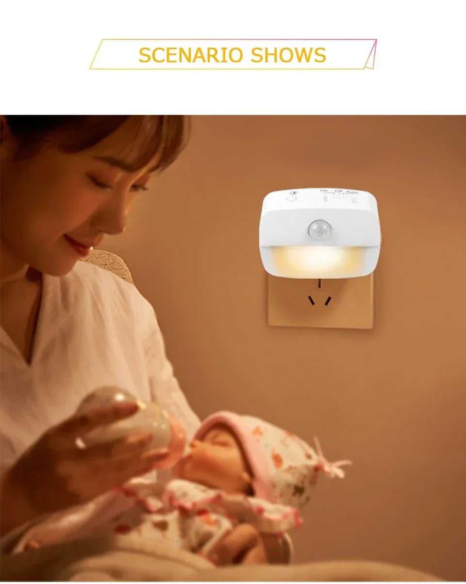 Motion Sensor LED Under Cabinet Light – Night Light for Kitchen and Closet