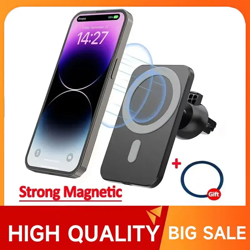 30W Magnetic Wireless Power Bank for iPhone – Fast Charging MagSafe Battery Pack