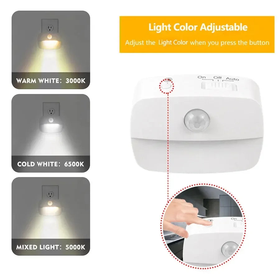 Motion Sensor LED Under Cabinet Light – Night Light for Kitchen and Closet
