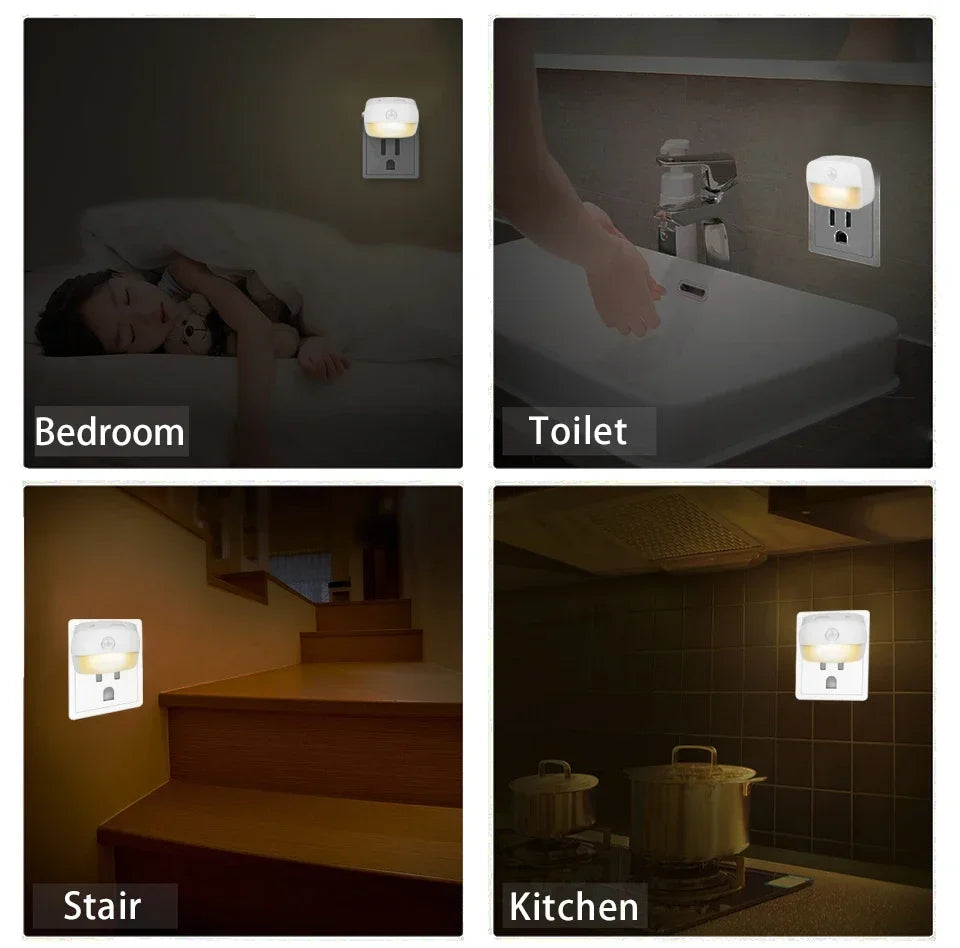 Motion Sensor LED Under Cabinet Light – Night Light for Kitchen and Closet