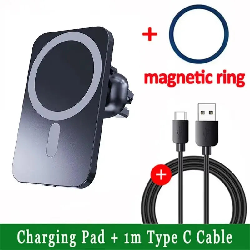 30W Magnetic Wireless Power Bank for iPhone – Fast Charging MagSafe Battery Pack