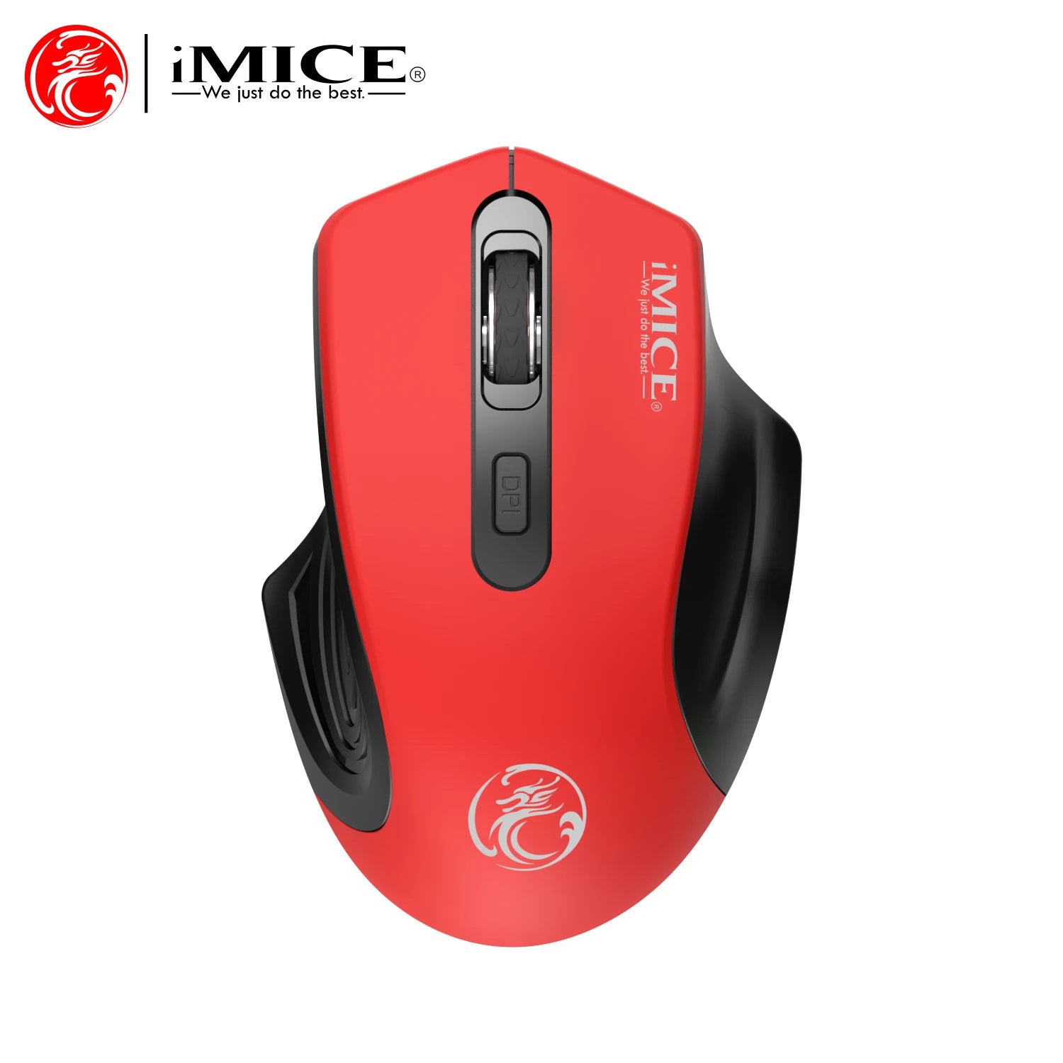 Wireless Silent Mouse – 2.4G USB Optical Mouse for Laptop and Office Use