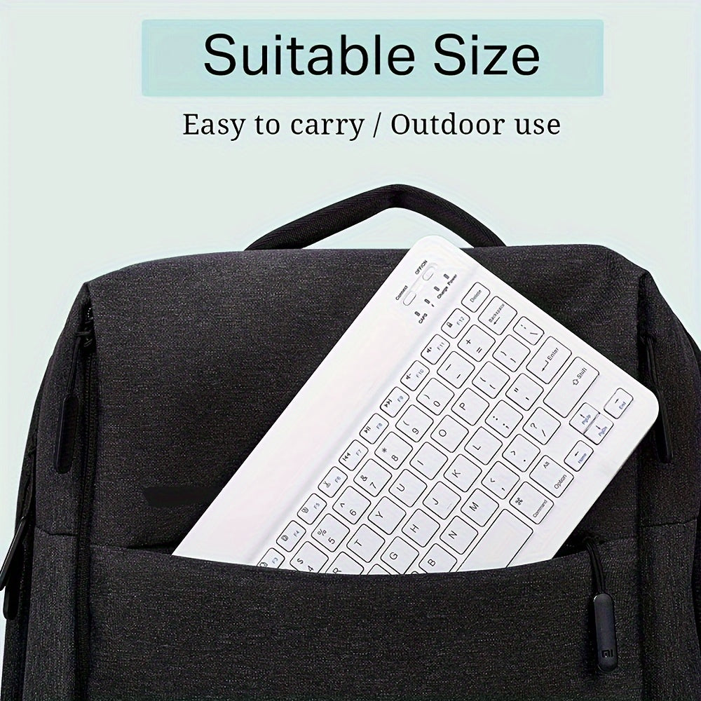 Ultra-Slim Wireless Keyboard and Mouse Set – Bluetooth Combo for Laptop & Tablet